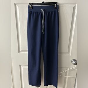 FIGS Navy High Waisted Livingston Basic Scrub Pants